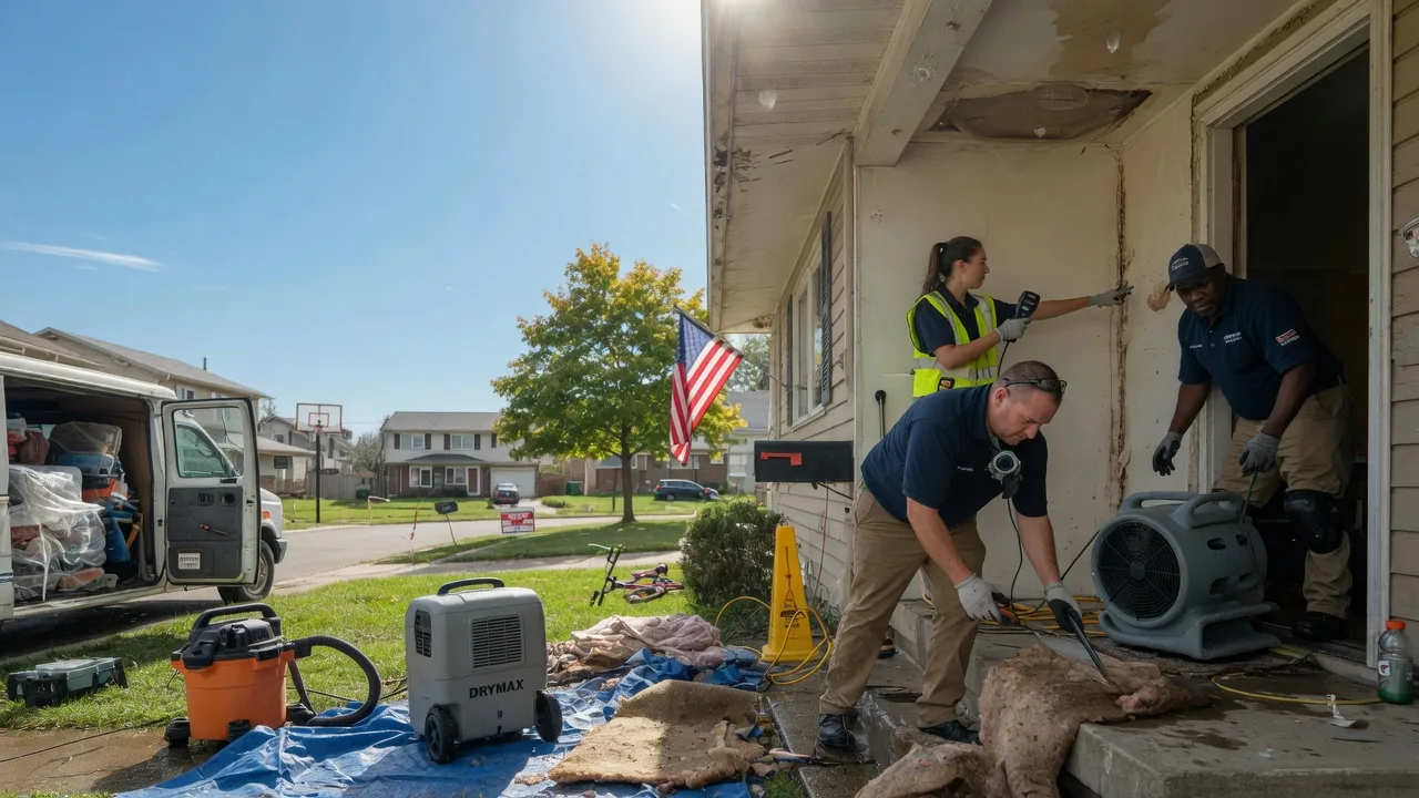 Water Damage Restoration in Milton, IL near me
